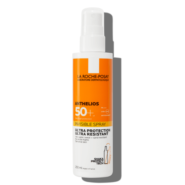 LA ROCHE-POSAY ANTHELIOS Invisible Spray SPF 50+ Niewidoczny spray 200 ml