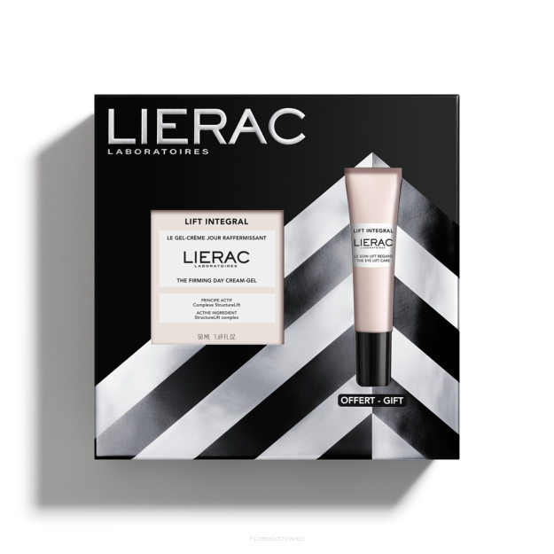 LIERAC LIFT INTEGRAL ZESTAW Ujędrniający krem na dzień 50 ml + PREZENT Pielęgnacja liftingująca pod oczy 15 ml ml