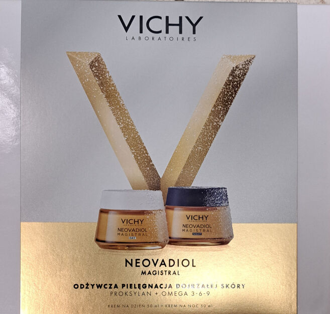 VICHY Neovadiol Magistral Zestaw Balsam na dzień 50 ml + Krem na noc 50 ml