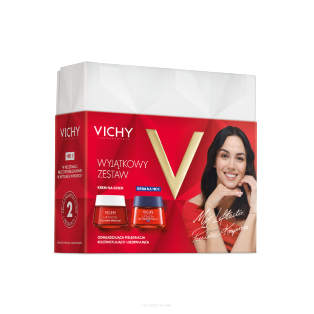 VICHY LIFTACTIV COLLAGEN SPECIALIST ZESTAW Krem na dzień 50 ml + Krem na noc 50 ml