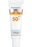 PHARMACERIS S SENSI PROTECT Emulsja ochronna SPF 50+ do twarzy i okolic oczu z kwasem hialuronowym 50 ml