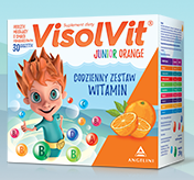 VISOLVIT Junior Orange suplement diety 30 saszetek