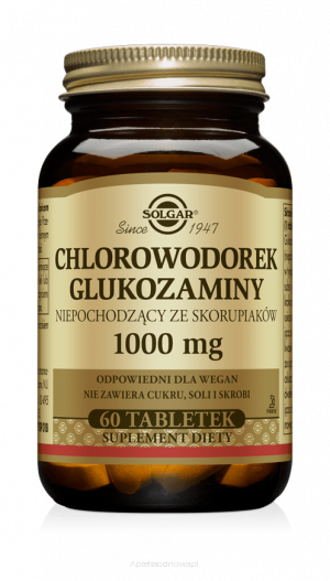Solgar Chlorowodorek Glukozaminy 1000mg *60tabl.