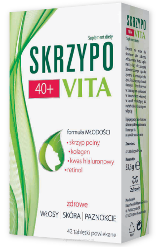 SKRZYPOVITA 40+ Formuła młodości tabletki powlekane 42 sztuk