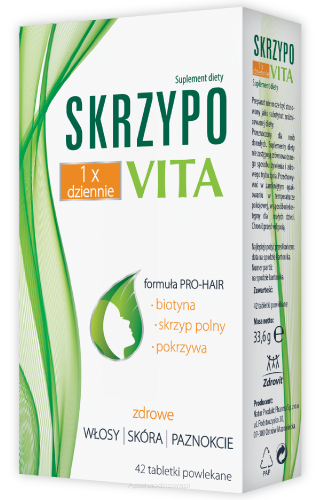 SKRZYPOVITA  Formuła PRO-HAIR tabletki powlekane 42 sztuk